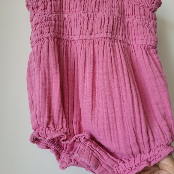 Old Navy Floral Dress and Smocked Playsuit Bundle Baby Girl 18-24 Months - Picture 11 of 15